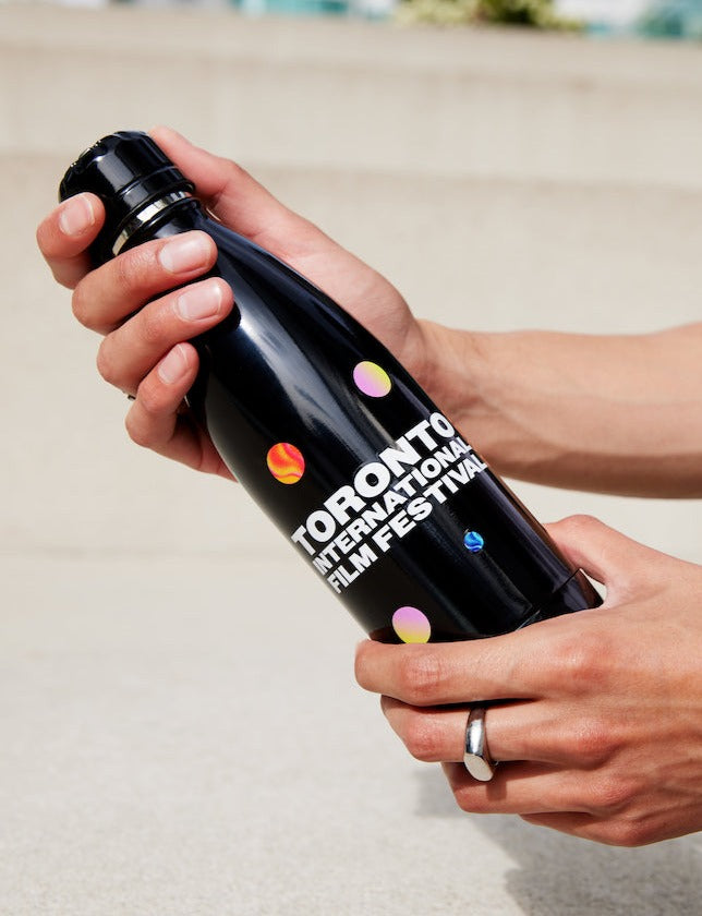 Black TIFF 2023 festival water bottle