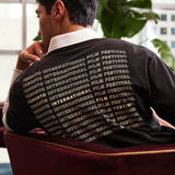 TIFF Repeater tee shirt in black