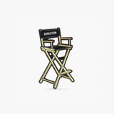 Director's Chair Enamel Pin