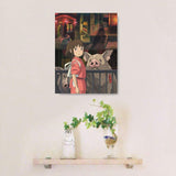 Spirited Away The Other Side of the Tunnel Ensky Artboard Jigsaw (Canvas Style)