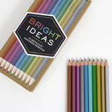 Metallic Colored Pencils: 10 Colored Pencils
