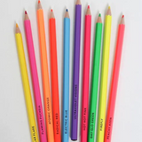 Bright Ideas Neon Colored Pencils: 10 Colored Pencils
