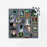 Spooky Portraits 500 Piece Foil Puzzle