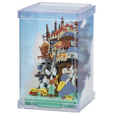 Howl's Moving Castle Good Weather for Laundry Day Ensky Paper Theater Cube
