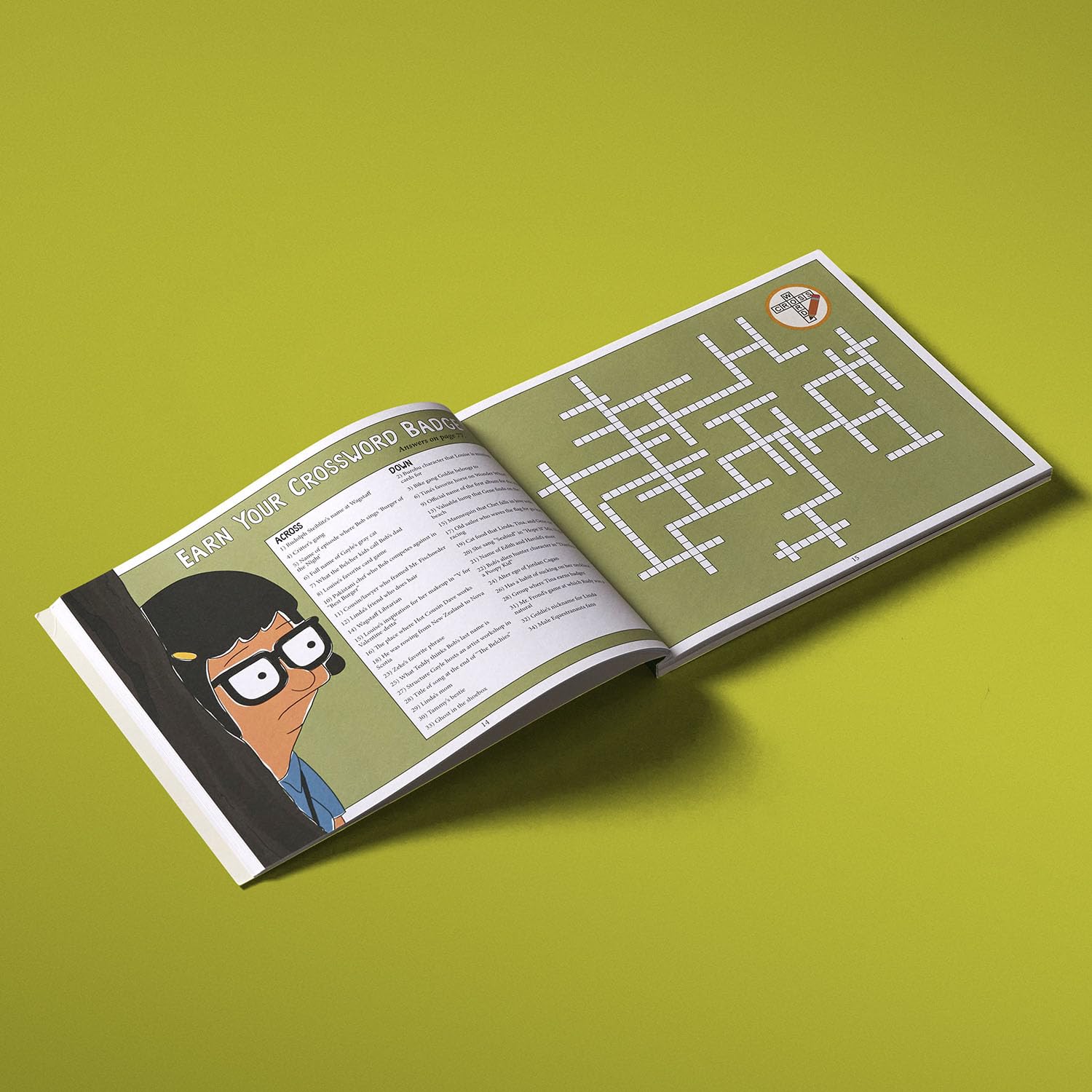 Bob's Burgers Activity Book of Activities