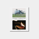 Book cover featuring a landscape with a house and a person, and a close-up of hands holding a flame.