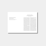 White paper with printed text on a white background