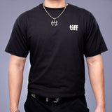 TIFF repeater tee in black