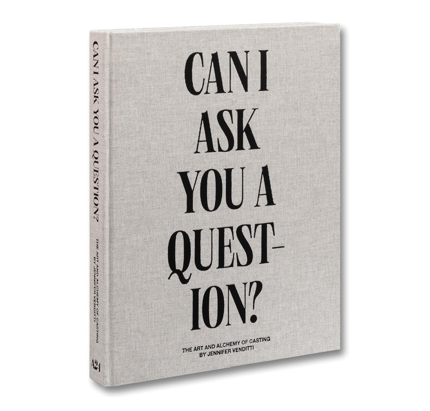 Book titled 'Can I Ask You a Question?' on a white background