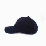 Navy cap on a white background