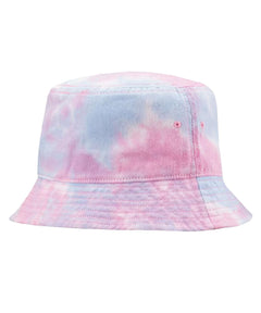 Pink bucket hat