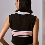 TIFF Sleeveless Crop Top