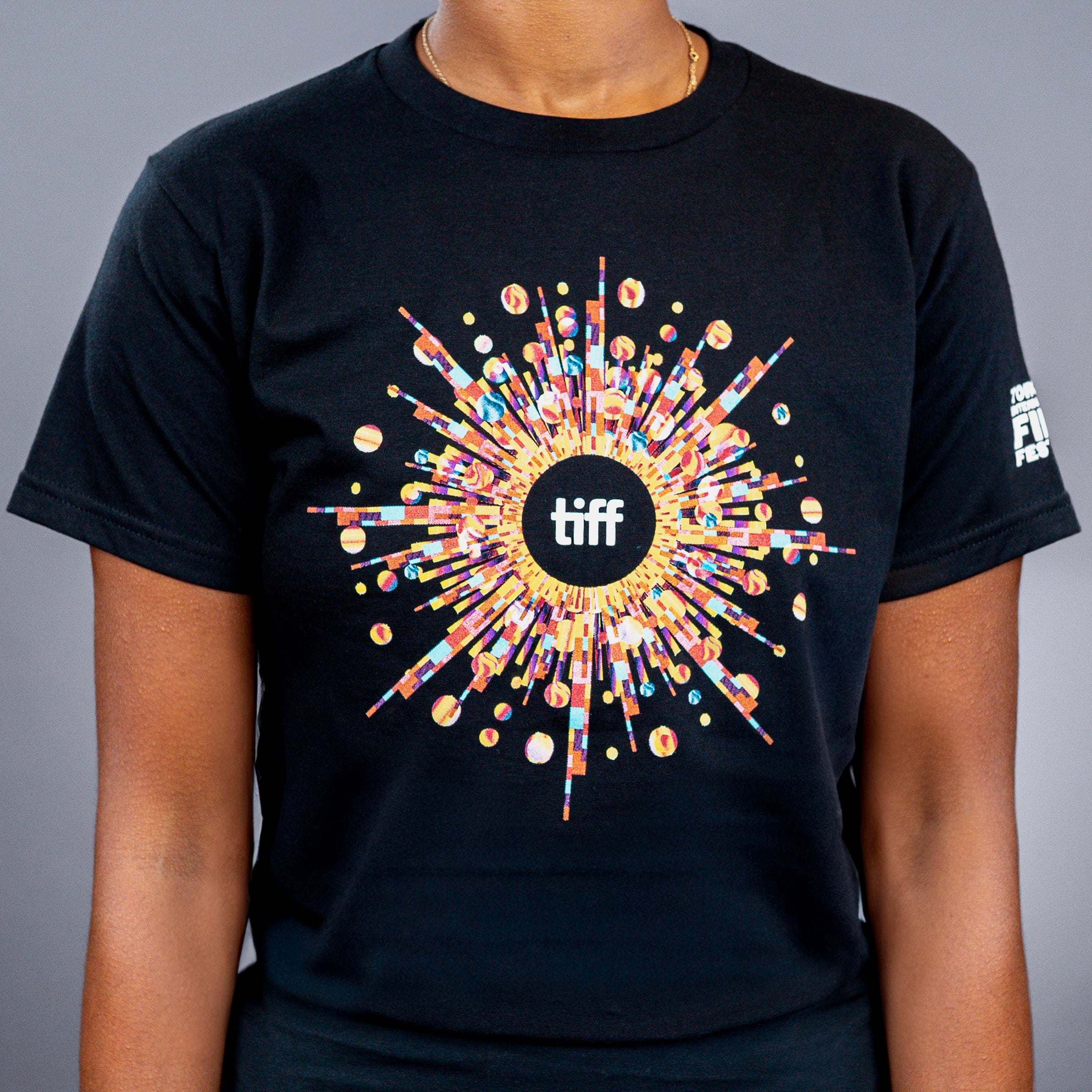 Person in TIFF 2023 Festival t-shirt
