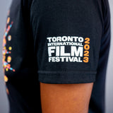 TIFF 2023 Festival logo on t-shirt sleeve