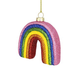 Rainbow Glass Ornament