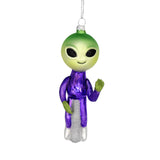 Alien Glass Ornament