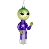 Alien Glass Ornament