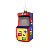 Arcade Machine Glass Ornament