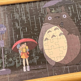Rainy Bus Stop Totoro Ensky Jigsaw Puzzle