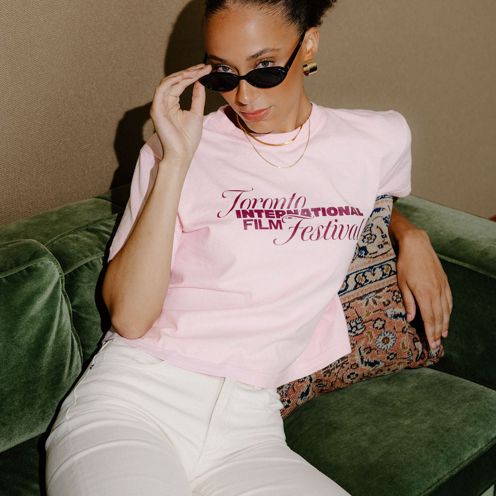TIFF ’26 Wordmark Crop T-Shirt