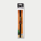 "The Office" elastic band bookmark packaged on a cardboard backing featuring a Dundie Award trophy enamel charm.