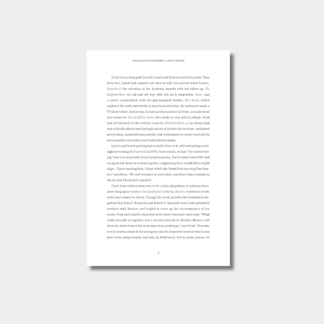 An open book spread displaying two pages of text from Chapter 1, titled "A Woman in Trouble," featuring a large drop cap at the beginning of the chapter on the left page.