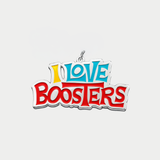 I Love Boosters Keychain
