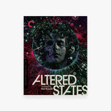 DVD cover for 'Altered States' with a stylized portrait and colorful design.