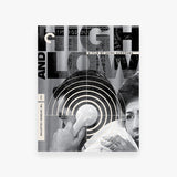 DVD cover for 'High and Low' by Akira Kurosawa with black and white design elements.