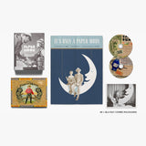 Collection of 'Paper Moon' movie packaging including Blu-ray cases and artwork.