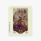 Cover of 'Pinocchio' by Guillermo del Toro featuring fantasy elements on a beige background