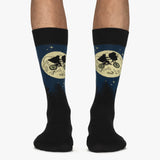 ET Flying Bicycle Unisex Socks