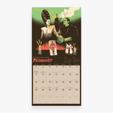 Classic Horror Movies 2026 Wall Calendar