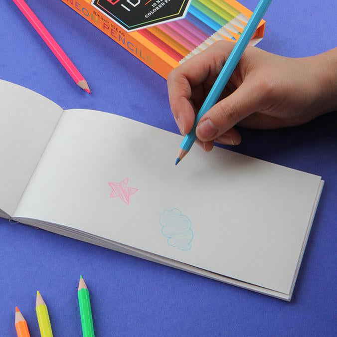 Bright Ideas Neon Colored Pencils: 10 Colored Pencils