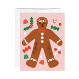 GINGERBREAD COOKIE Greeting Card (Set of 6)