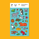 ANIMALS OF THE AMERICAS – Sticker Sheet