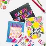 Pink Cake Dreams Birthday Card