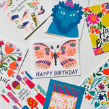 Pink Cake Dreams Birthday Card