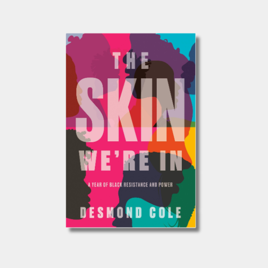 Book cover with the title displayed in large, bold, layered lettering against a vibrant, multi-colored background featuring overlapping silhouettes of people's profiles in shades of pink, blue, yellow, and green.