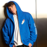 #TIFF24 Zip Hoodie, Blue