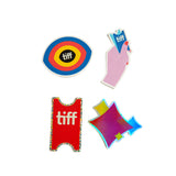 #TIFF24 Stickers (Multi, Set of 4)