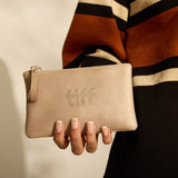TIFF x Roots Medium Zip Pouch
