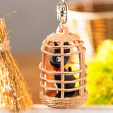 Kiki's Delivery Service Jiji In Cage Keychain