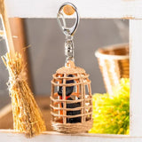 Kiki's Delivery Service Jiji In Cage Keychain