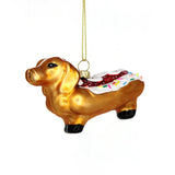 Weiner Dog Sprinkles Ornament