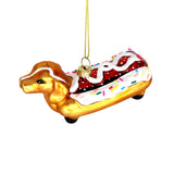 Weiner Dog Sprinkles Ornament